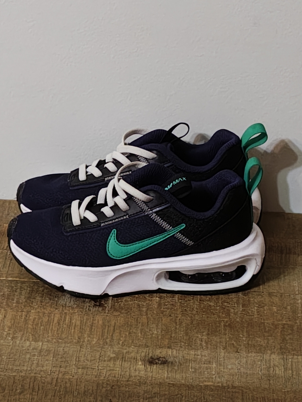 Nike Air Max Interlock 'Midnight Navy/Stadium Green' (PS) Kid's Size 13c